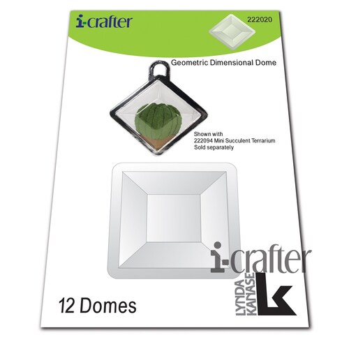 i-crafter Geometric Dimensional Dome 12pk