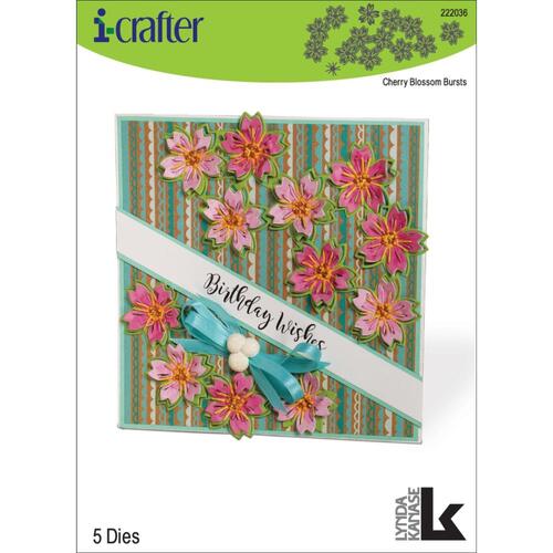 i-crafter Die Cherry Blossom Bursts