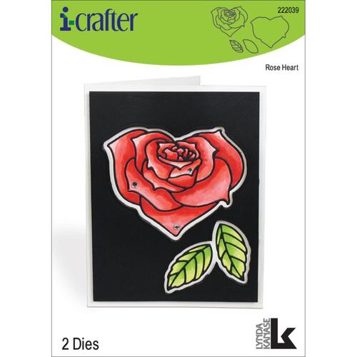 i-crafter Die Rose Heart