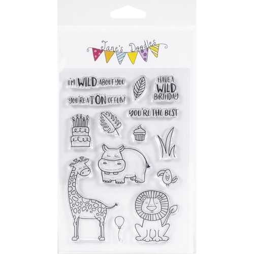 Jane's Doodles Stamp Wild