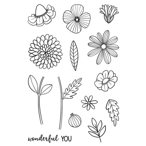 Jane's Doodles Stamp Wonderful You