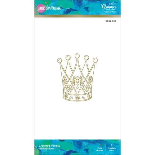Jane Davenport Hot Foil Plate Crowned Royalty