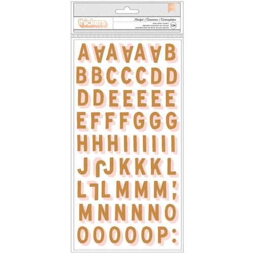 Jen Hadfield Mindful Alphabet Thickers Stickers