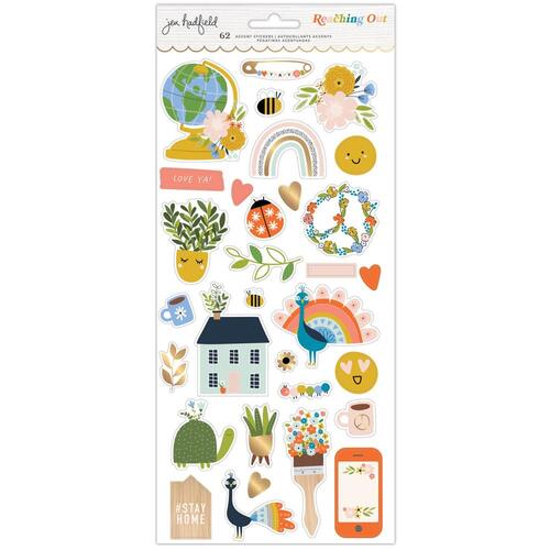 Jen Hadfield Reaching Out Icons Cardstock Stickers