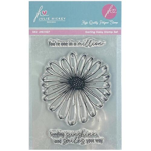 Julie Hickey Darling Daisy Stamp