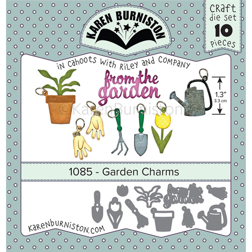 Karen Burniston Garden Charms Die