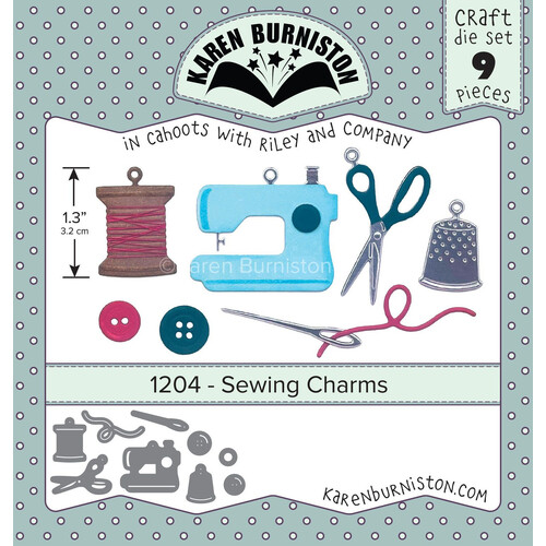 Karen Burniston Sewing Charms Die