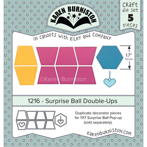 Karen Burniston Surprise Ball Double-Ups Die