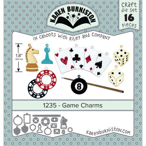 Karen Burniston Game Charms Die