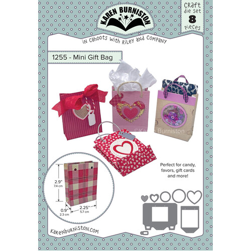 Karen Burniston Mini Gift Bag Die