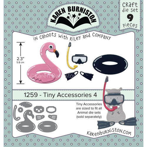 Karen Burniston Tiny Accessories 4 Die