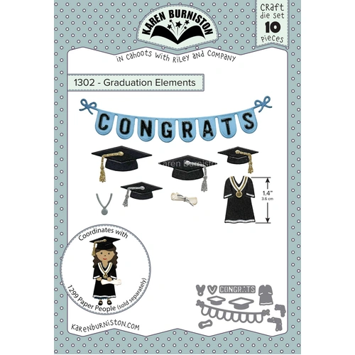 Karen Burniston Graduation Elements Die