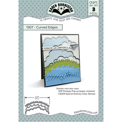 Karen Burniston Curved Edges Die