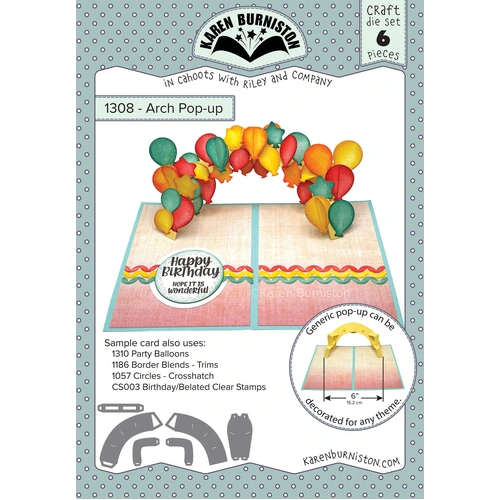 Karen Burniston Arch Pop-up Die