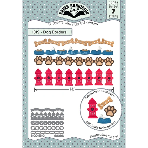 Karen Burniston Dog Borders Die