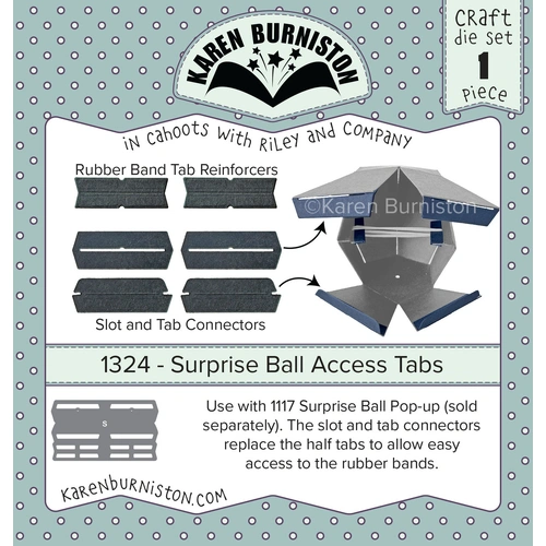 Karen Burniston Surprise Access Tabs Die
