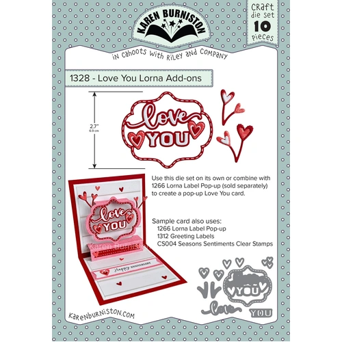 Karen Burniston Love You Lorna Add-ons Die