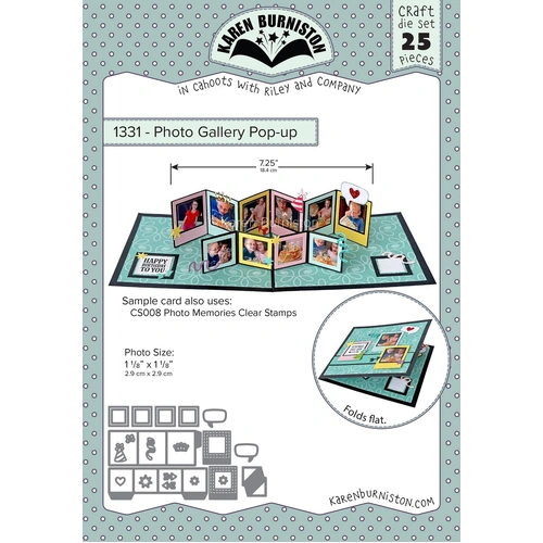 Karen Burniston Photo Gallery Pop-up Die