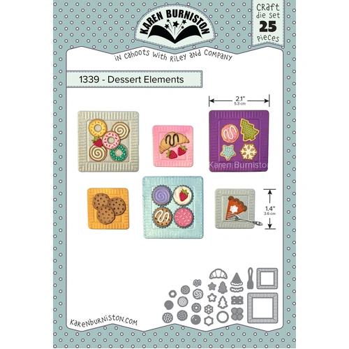 Karen Burniston Dessert Elements Die