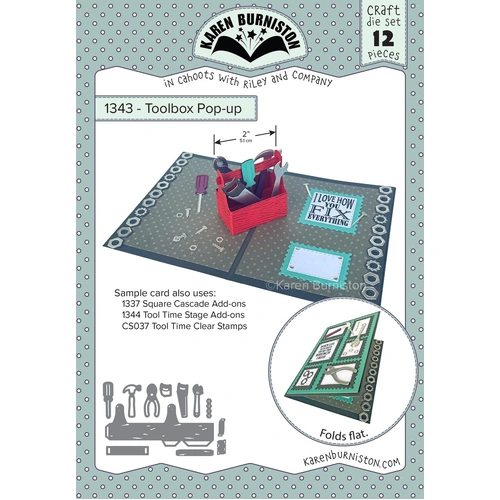 Karen Burniston Toolbox Pop-up Die