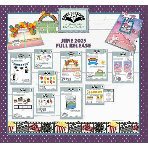Karen Burniston June 2025 Die Bundle