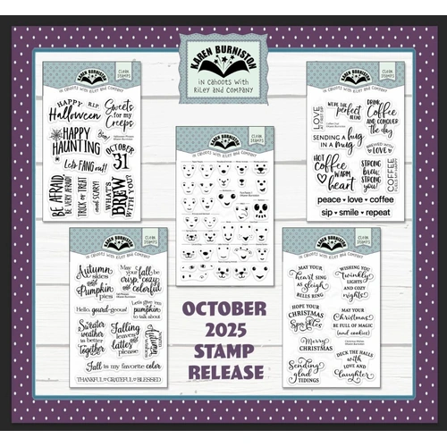 Karen Burniston October 2025 Stamp Release Bundle