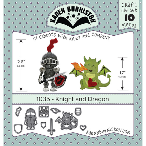 Karen Burniston Die Knight & Dragon 