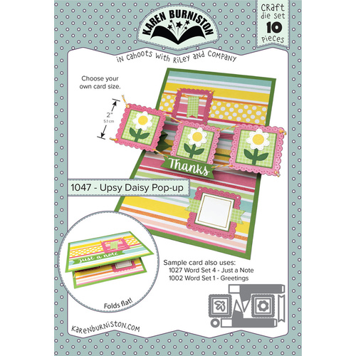 Karen Burniston Upsy Daisy Pop-Up Die