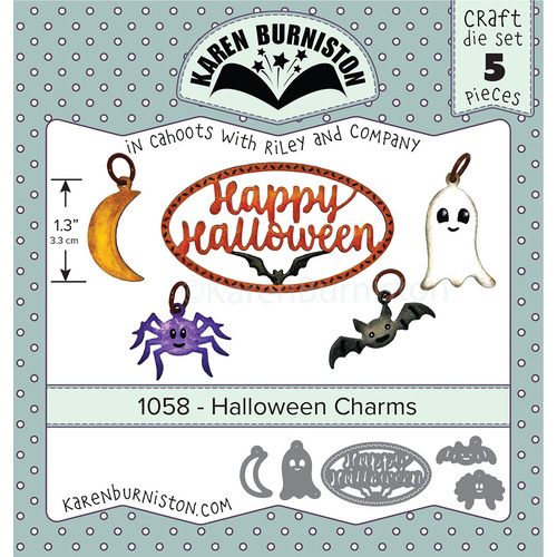 Karen Burniston Die Halloween Charms