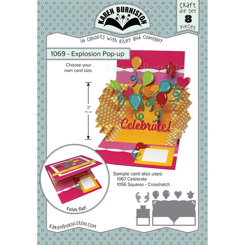 Karen Burniston Explosion Pop-Up Die