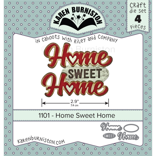 Karen Burniston Home Sweet Home Die