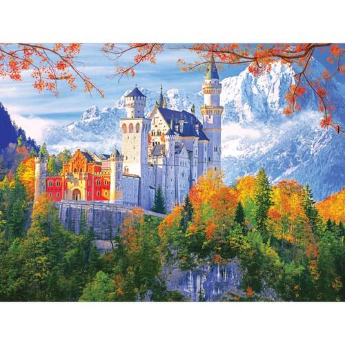 Kodak Premium Jigsaw Puzzle Neuschwanstein Castle Bavaria Germany 550pc