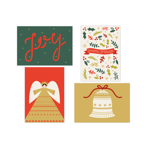 Kaisercraft Kaiserstyle Christmas Card & Envelope Pack Joy
