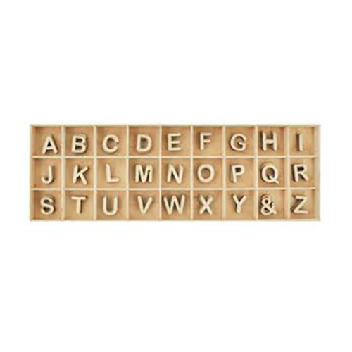 Kaisercraft Lucky Dip Wood Embellishment Alphabet