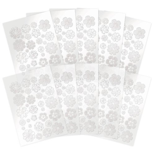 Hunkydory Lilac Dreams Pretty Petals Die Cuts Acetate