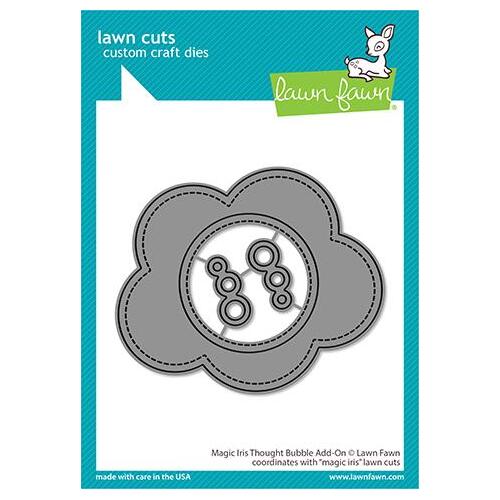 Lawn Fawn Magic Iris Thought Bubble Add-on Die