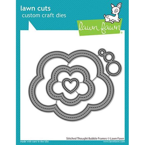 Lawn Fawn Stitched Thought Bubble Frames Die