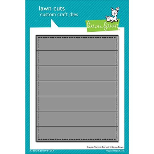 Lawn Fawn Simple Stripes - Portrait Die