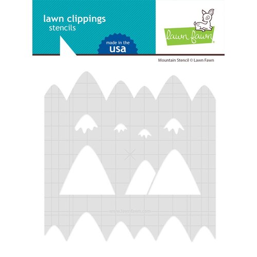 Lawn Fawn Mountain Stencil