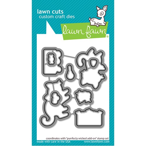 Lawn Fawn Purrfectly Wicked Add-on Die