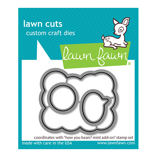 Lawn Fawn How You Bean? Mint Add-on Die