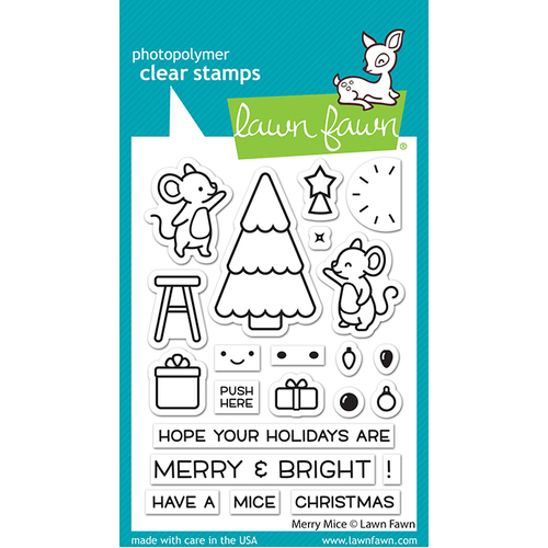 Lawn Fawn Merry Mice Stamp