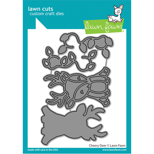 Lawn Fawn Cheery Deer Die