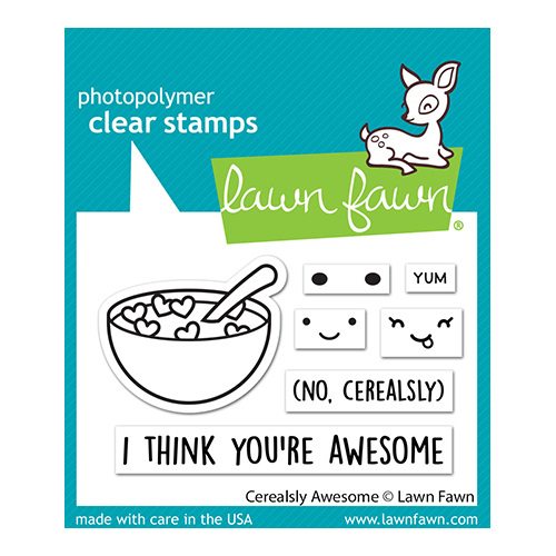 Lawn Fawn Cerealsly Awesome Stamp
