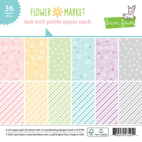 Lawn Fawn Flower Market Petite Collection Pack