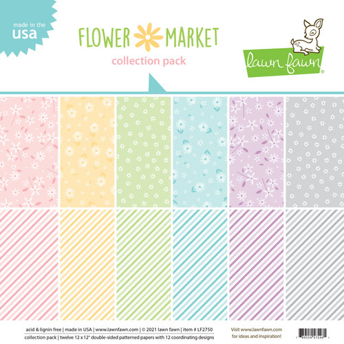 Lawn Fawn Flower Market Collection Pack