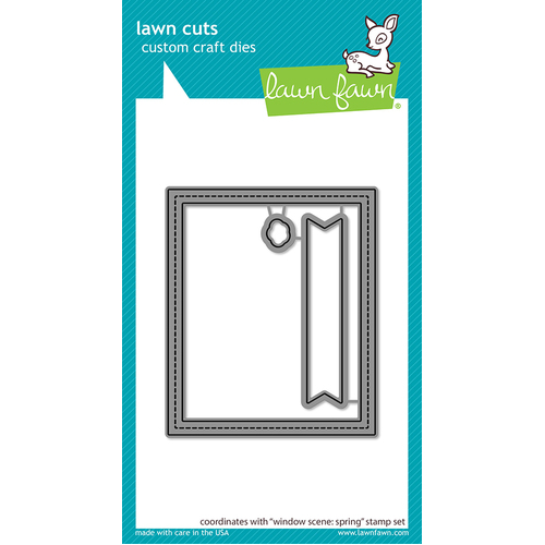 Lawn Fawn Window Scene - Spring Die