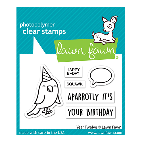 Lawn Fawn Year Twelve Stamp