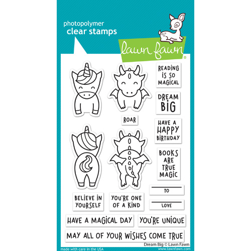 Lawn Fawn Dream Big Stamp