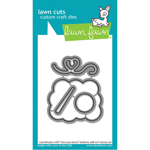 Lawn Fawn How You Bean? Buttons Add-on Die